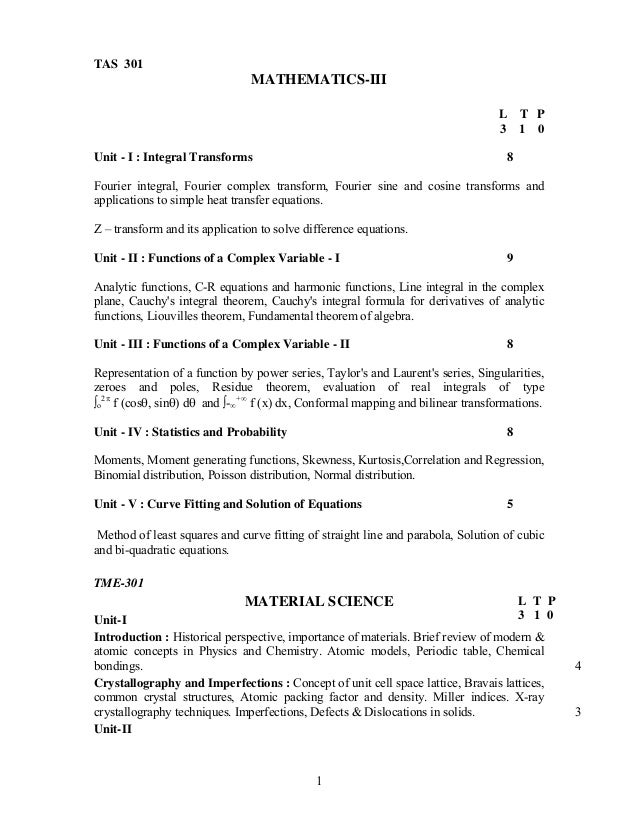 uptu syllabus for b.tech 2nd year electronics and communication aktu syllabus 2nd year mechanical